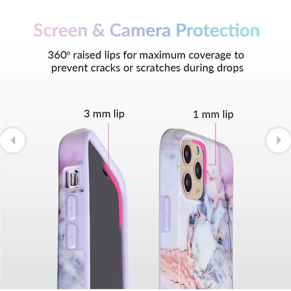 Velvet Caviar Protective Case iPhone 11 Pro Max in violet sky - Picture 4 of 7